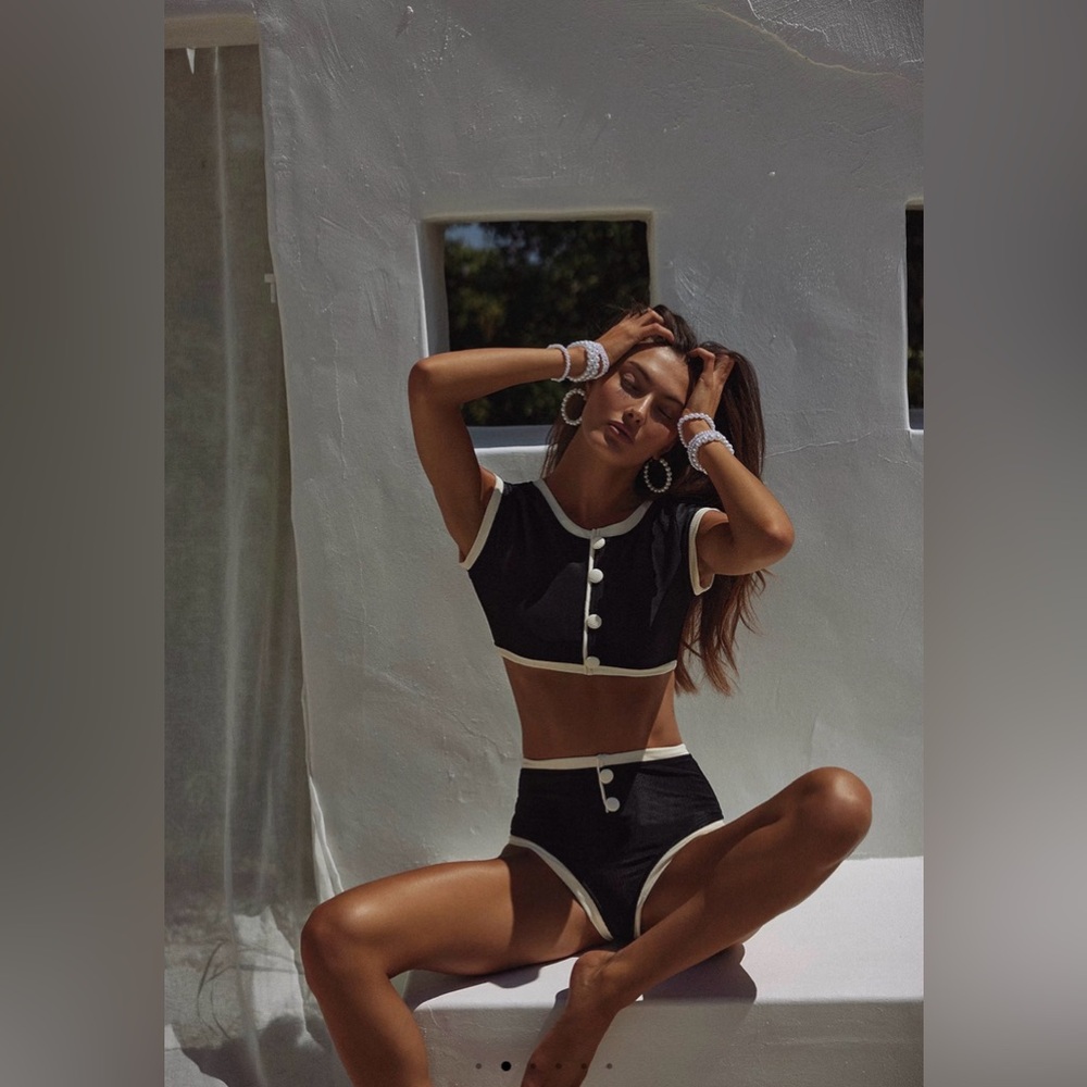 Same The Grace Top and The Grace High Rise Bikini 2-Piece Set — Size Small NWT - Picture 5 of 15